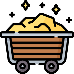 Mining cart icon