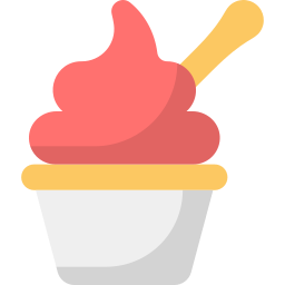 Ice cream cup icon