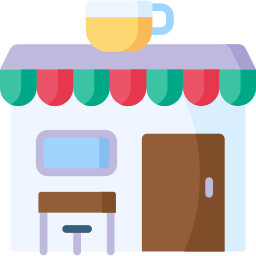 Coffee shop icon