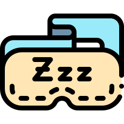 antifaz para dormir icono