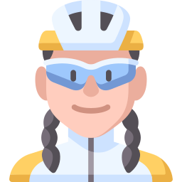 Cyclist icon