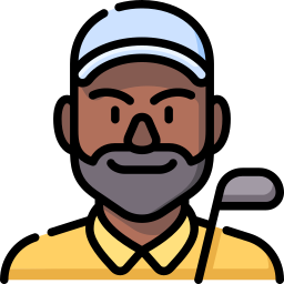 Golfer icon