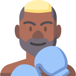 boxeur Icône