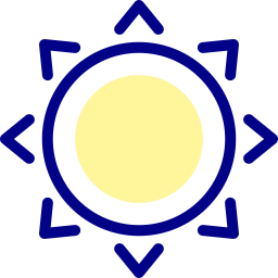 Sun icon