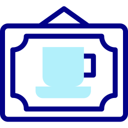 Coffee shop icon