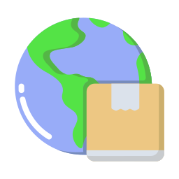 Global distribution icon