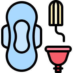 toalla sanitaria icono