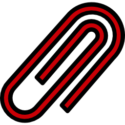 Paper clip icon