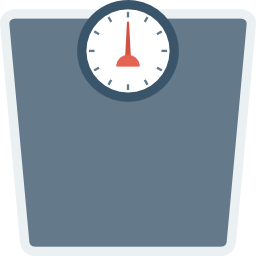 Weight scale icon