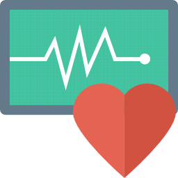 elektrocardiogram icoon