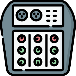 Music mixer icon