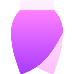 Pencil skirt icon