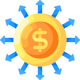 Cash flow icon