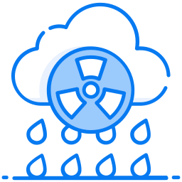lluvia ácida icono