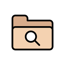almacenamiento de archivos icono