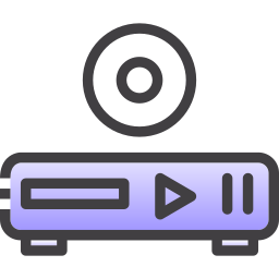 Disc player icon