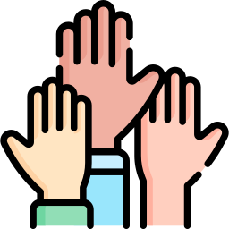 Raise hand icon