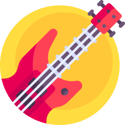 guitarra elétrica Ícone