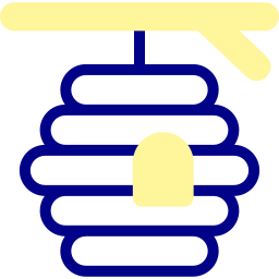 Bee hive icon