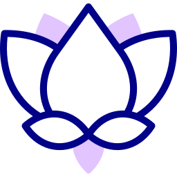 flor de loto icono