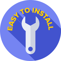 Easy installation icon