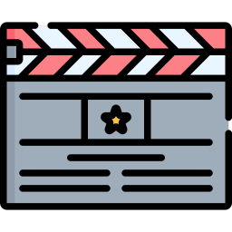 Clapperboard icon