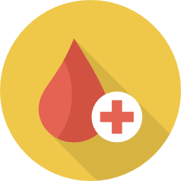 donación de sangre icono