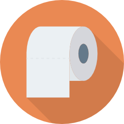 toiletpapier icoon