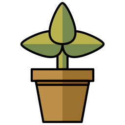 kamerplanten icoon