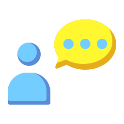 gesprek icoon