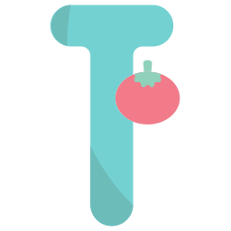 Letter t icon