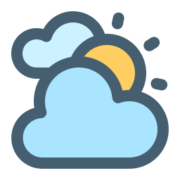 Cloudy day icon