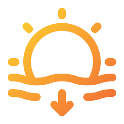 sonnenuntergang icon