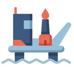 Oil platform icon