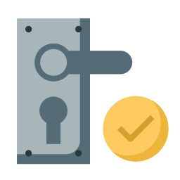 Door handle icon