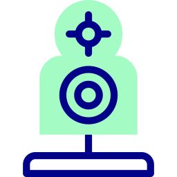 Shooting target icon