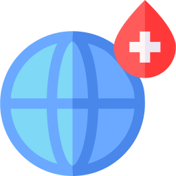 World blood donor day icon