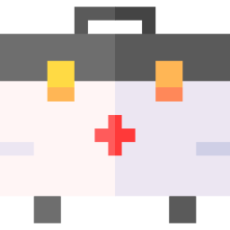 First aid kit icon