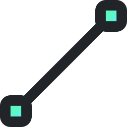 Line segment icon