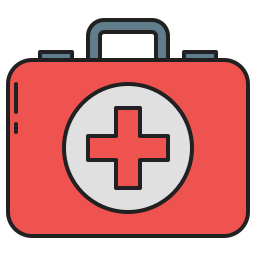 First aid box icon