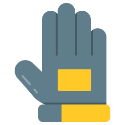 Football gloves icon