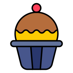 torta de la taza icono