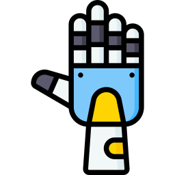 robotische hand icoon