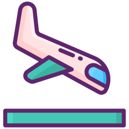 vlucht vliegtuig icoon