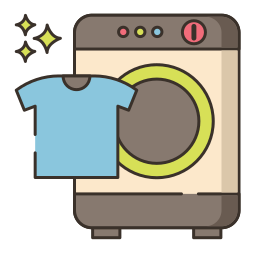 serviço de lavanderia Ícone