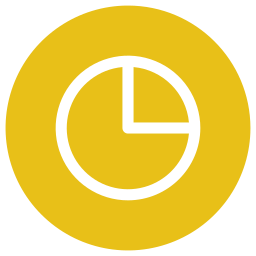 diagramme circulaire Icône
