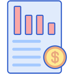 Financial statement icon