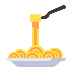 espaguete Ícone