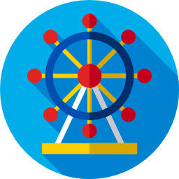 Ferris wheel icon