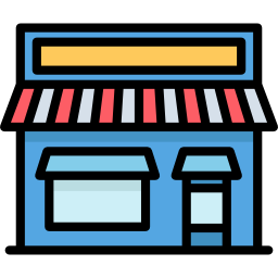 Shopping store icon